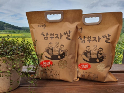 2021년 햅쌀 영호진미 쌀 / 소보마실 삼부자쌀 10kg  현미